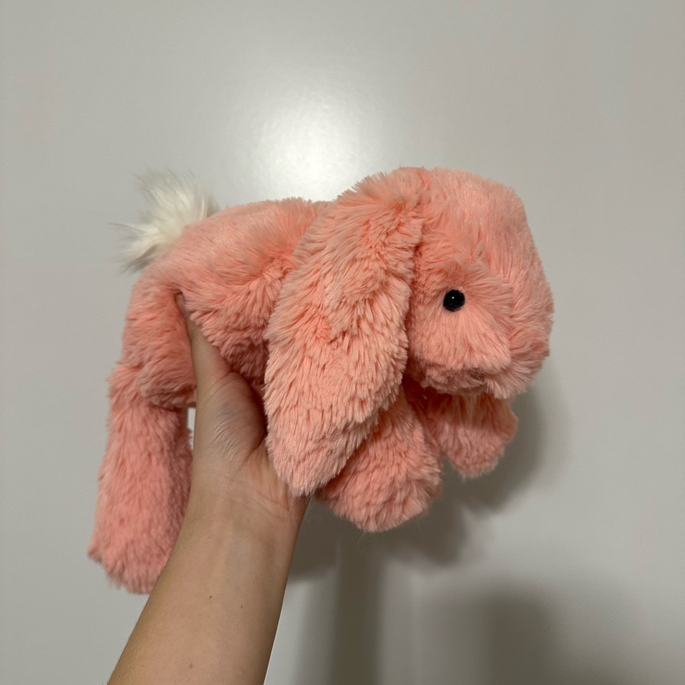 Jellycat Smudge Apricot Rabbit NWT RETIRED VHTF